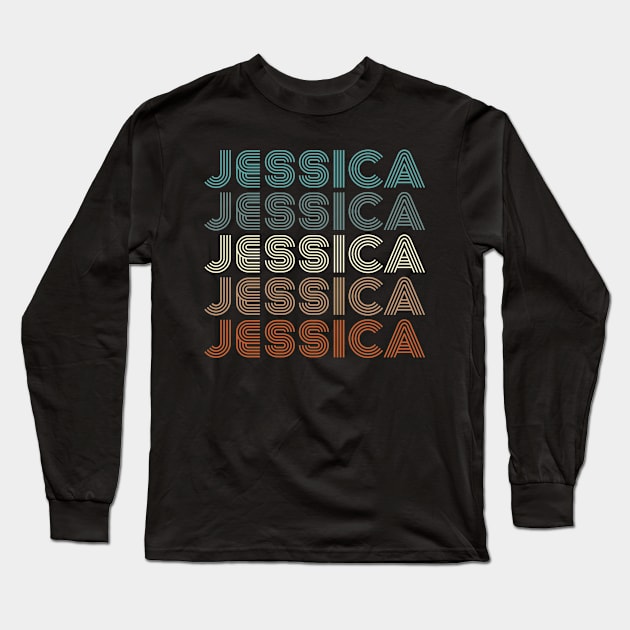 JESSICA Long Sleeve T-Shirt by Motiejus